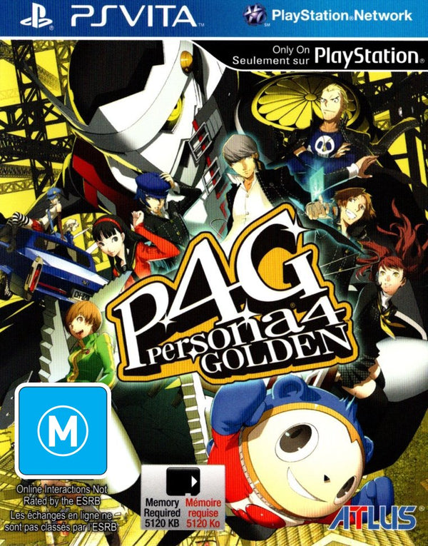 Persona 4 Golden - PS VITA - Super Retro