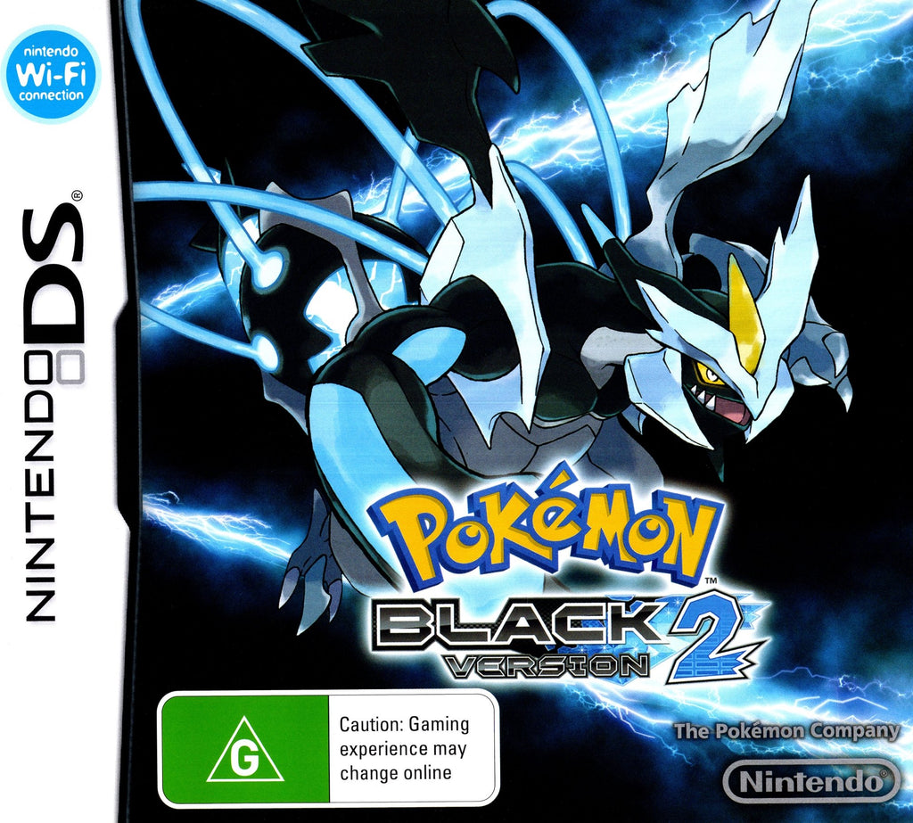 Pokemon Black Version 2 - Super Retro - Nintendo DS