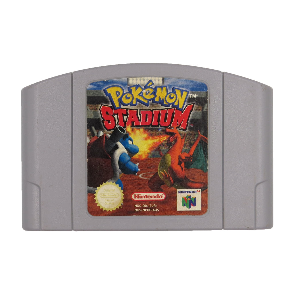 Original Pokemon Stadium not good for resale Nintendo 64.