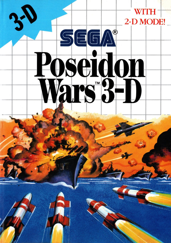 Poseidon Wars 3-D - Master System - Super Retro