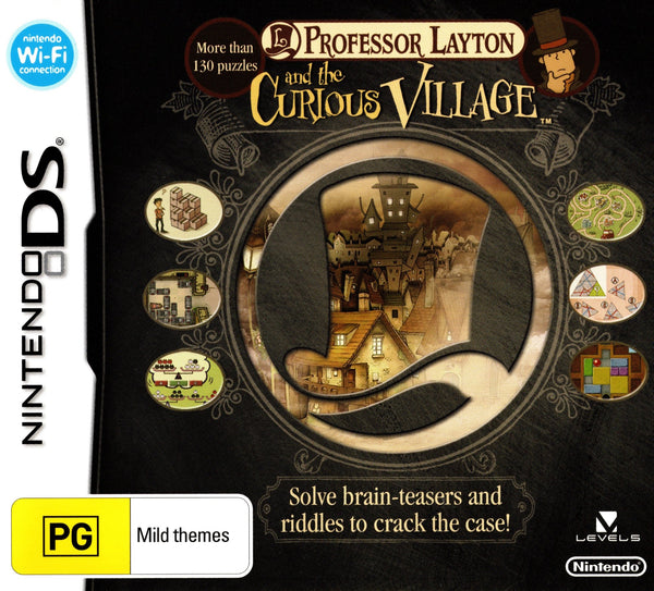 Professor Layton and the Curious Village - Super Retro