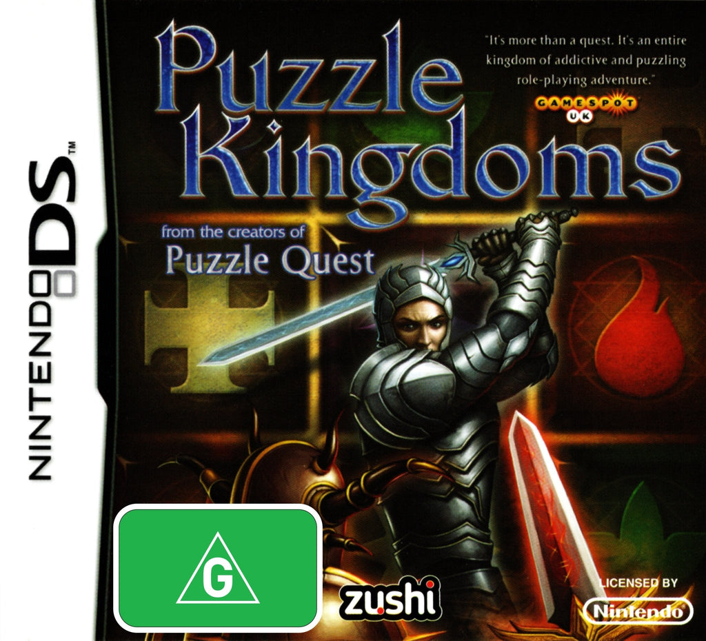 Puzzle Kingdom DS Super Retro Nintendo DS