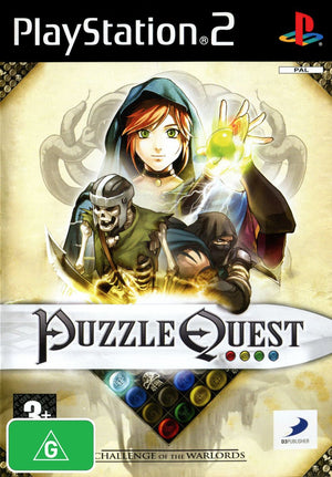 Puzzle Quest: Challenge of the Warlords - PS2 - Super Retro