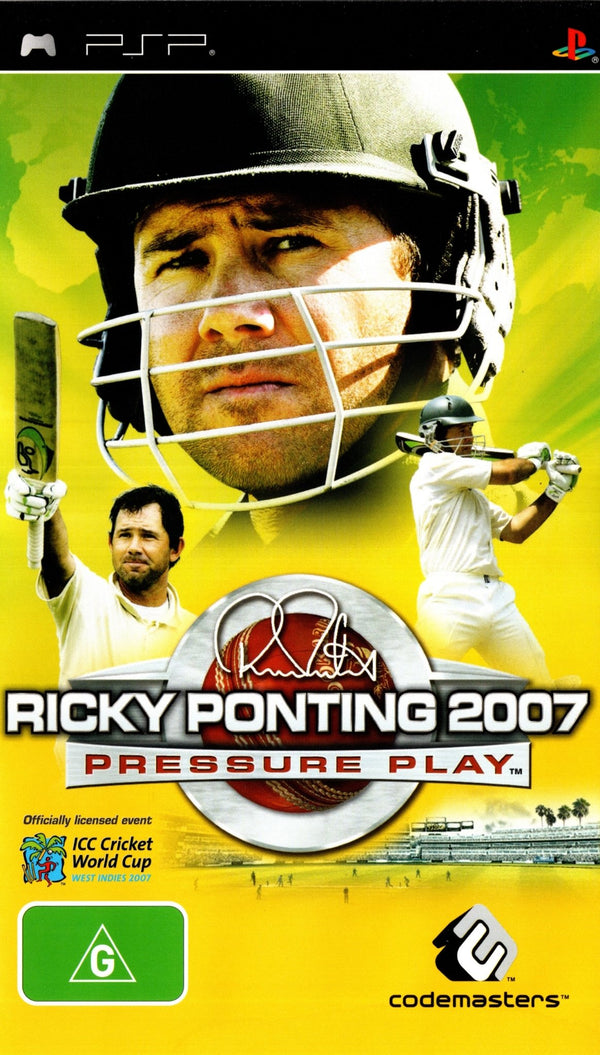 Ricky Ponting 2007 Pressure Play - PSP - Super Retro