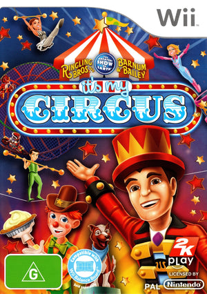 Ringling Bros. Barnum & Bailey it’s My Circus - Wii - Super Retro