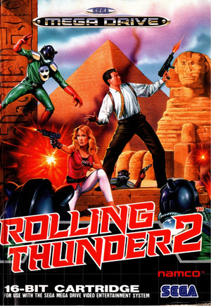 Rolling Thunder 2 - Mega Drive - Super Retro