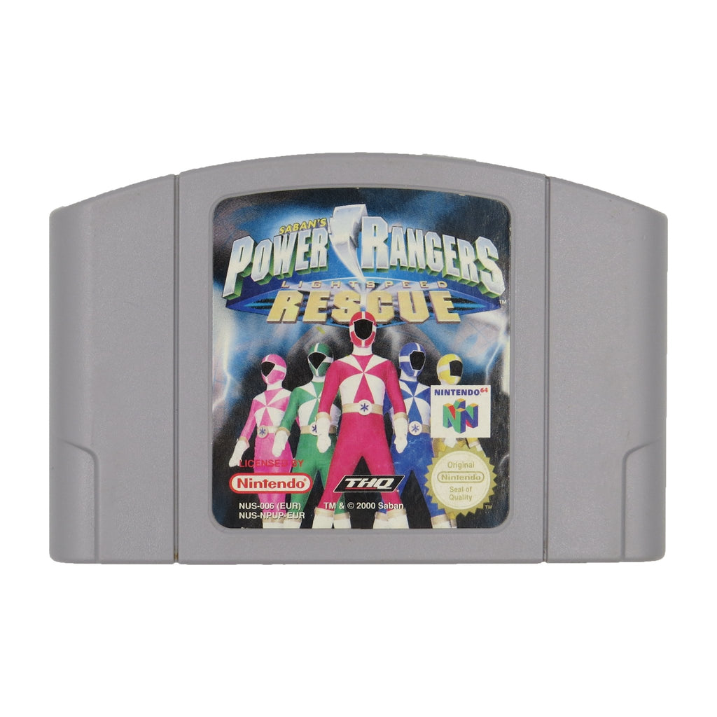 Power rangers lightspeed store rescue nintendo 64