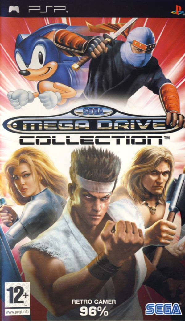 Sega Mega Drive Collection - PSP - Super Retro