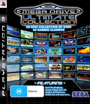Sega Mega Drive Ultimate Collection - PS3 - Super Retro