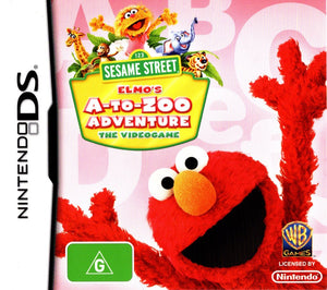Sesame Street: Elmo's A-to-Zoo Adventure (Cart Only) - Super Retro