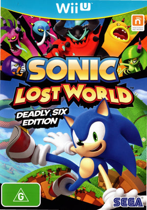 Sonic Lost World Deadly Six Edition - Wii U - Super Retro