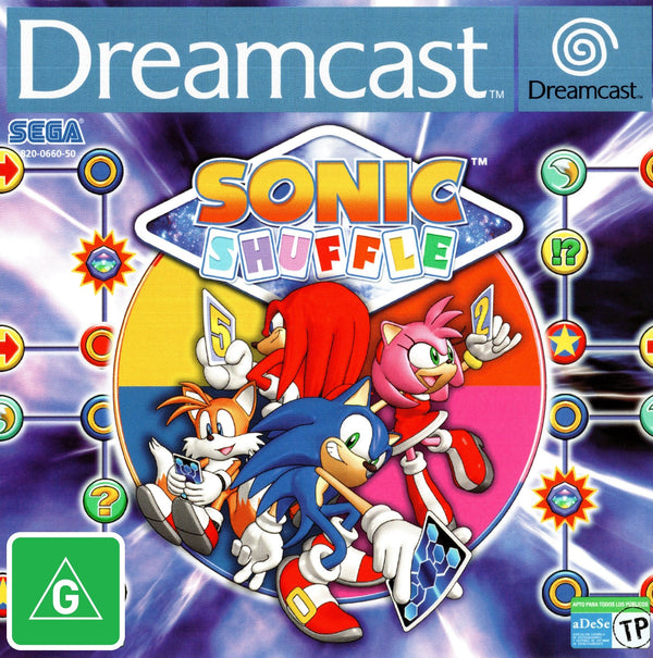Sonic Shuffle - Dreamcast - Super Retro