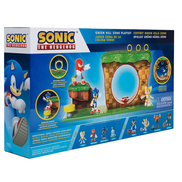 Sonic the Hedgehog Green Hill Zone Playset - Super Retro