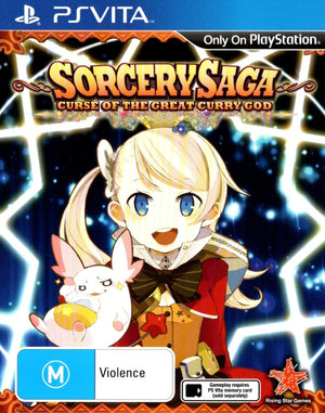 Sorcery Saga: Curse of the Great Curry God - PS VITA - Super Retro