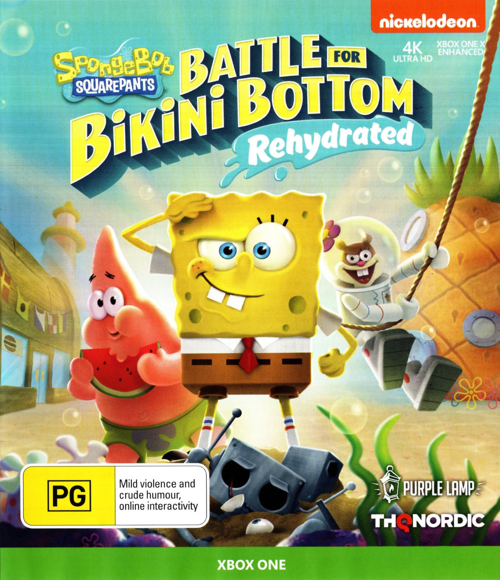 Spongebob Squarepants: Battle For Bikini Bottom Rehydrated - Xbox One ...