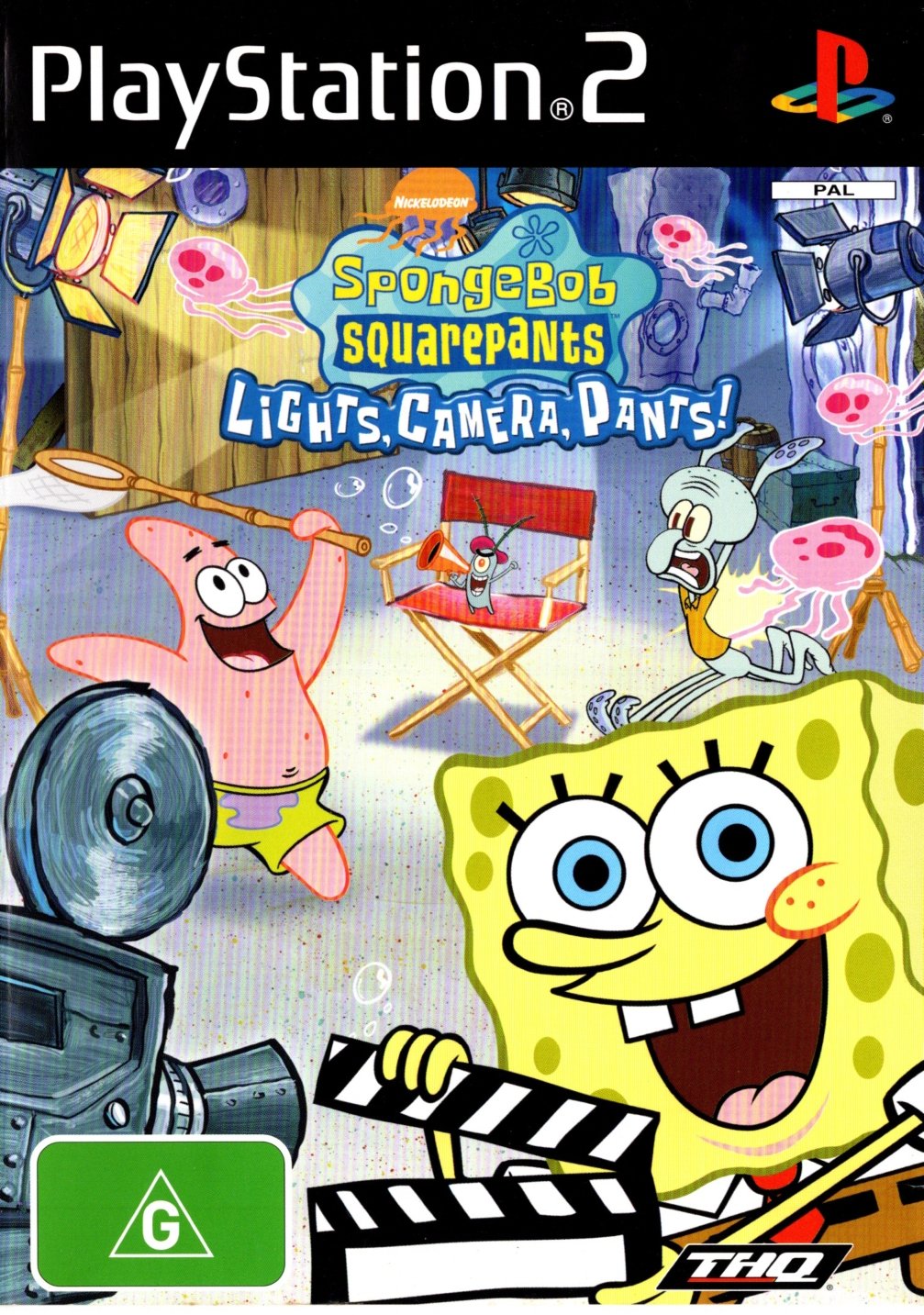 SpongeBob SquarePants Lights, Camera, Pants! PS2 Super Retro