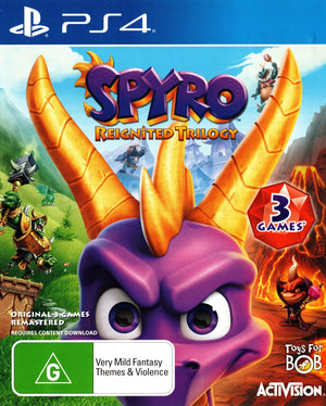 Spyro Reignited Trilogy - PS4 - Super Retro