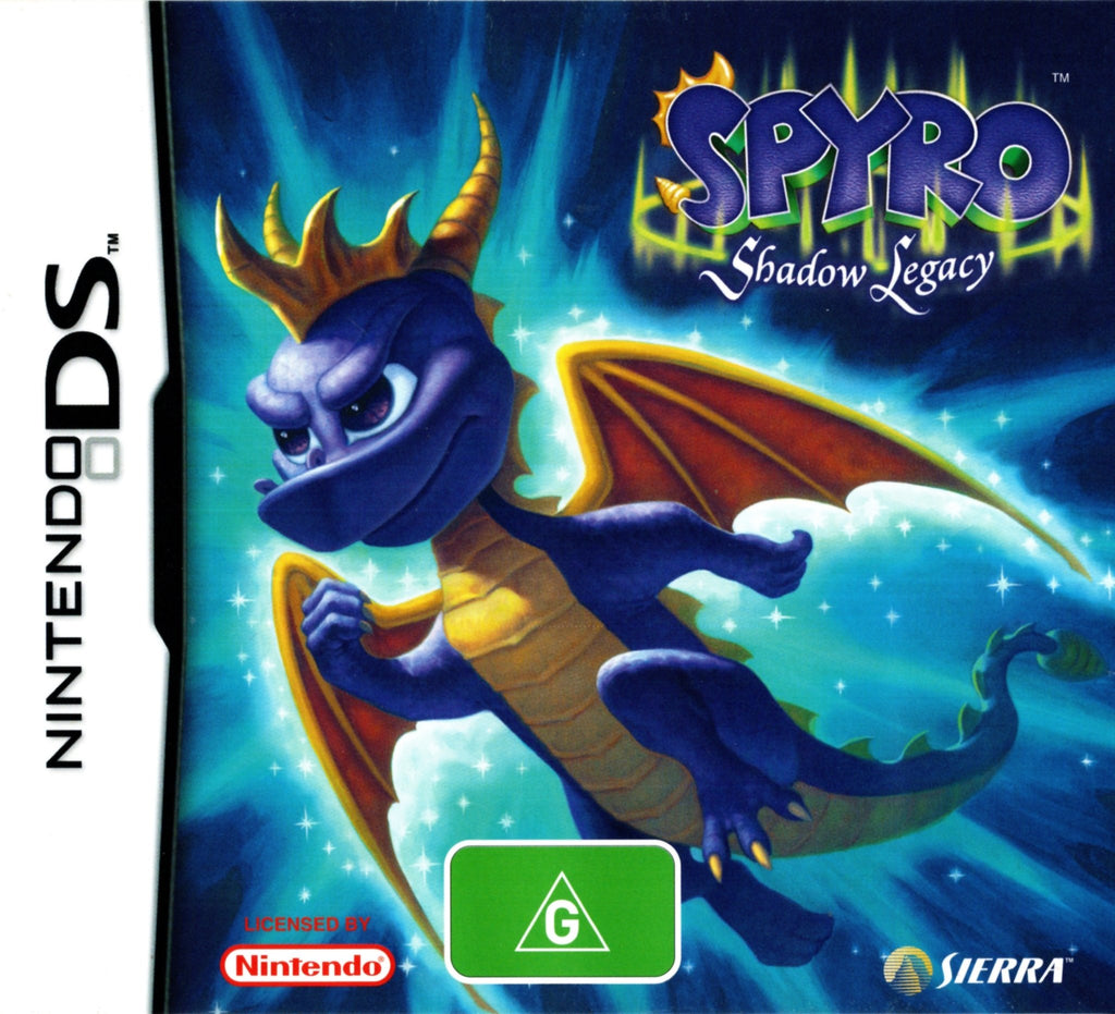 Spyro Shadow Legacy DS Super Retro Nintendo DS