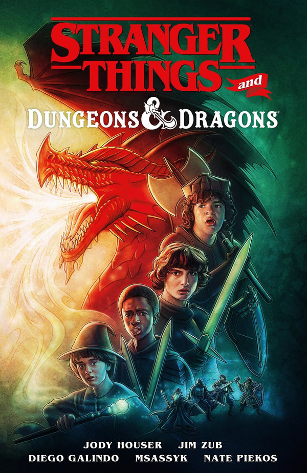 Stranger Things and Dungeons & Dragons - Super Retro
