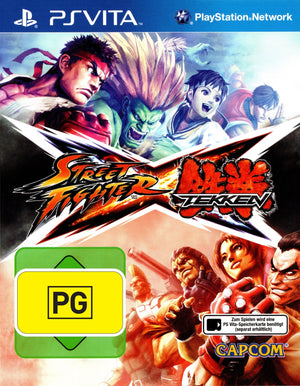Street Fighter X Tekken - PS VITA - Super Retro