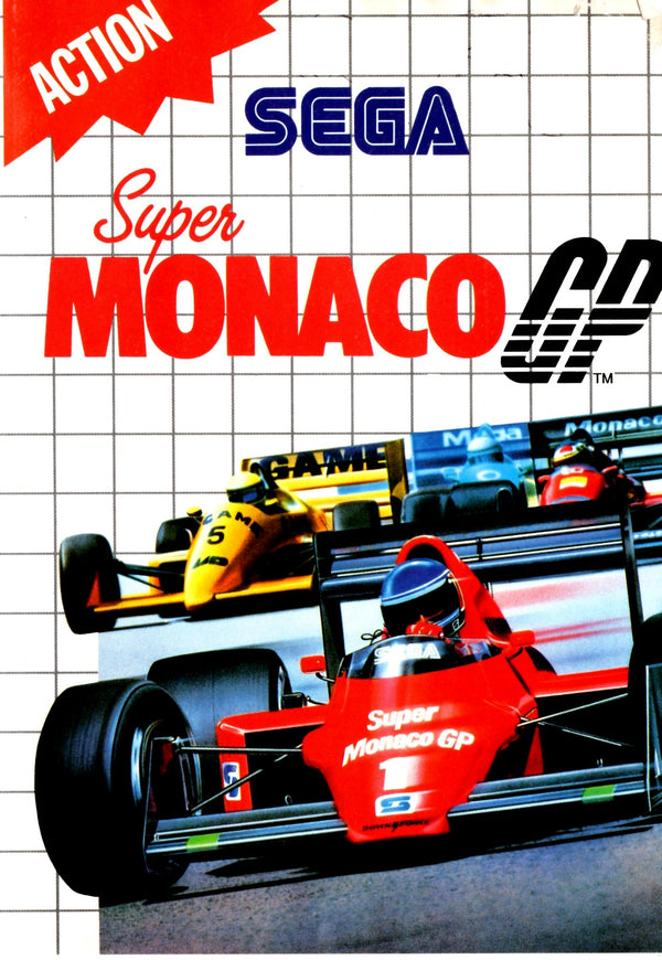 Super Monaco GP - Master System - Super Retro
