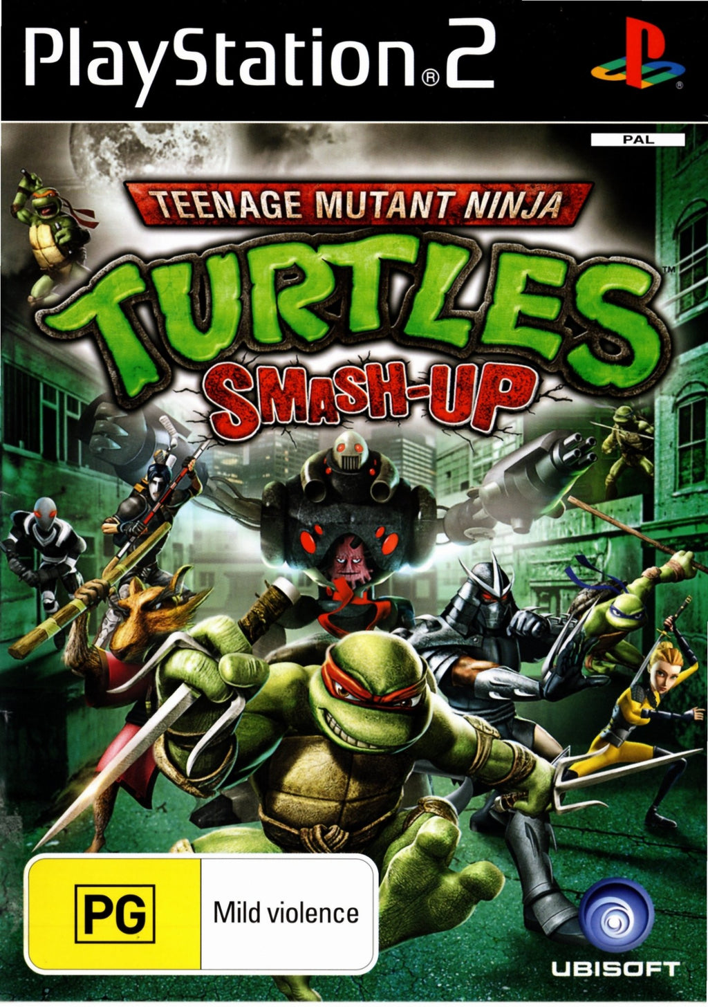 tmnt2007-ps2-cover – Hardcore Gaming 101