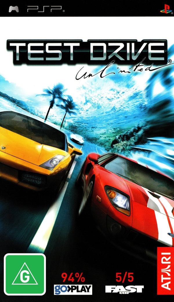 Test Drive Unlimited - PSP - Super Retro