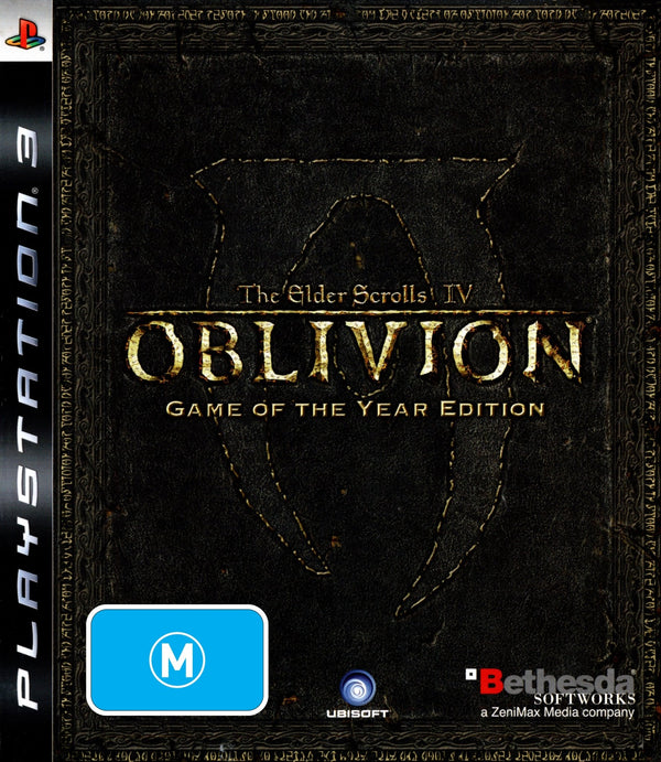 The Elder Scrolls IV: Oblivion Game of the Year Edition - PS3 - Super Retro