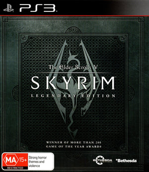 The Elder Scrolls V: Skyrim Legendary Edition - PS3 - Super Retro