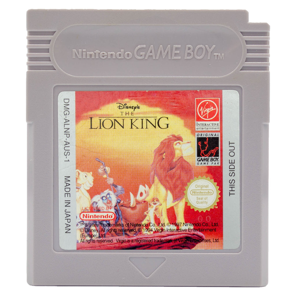 The Lion King Game Boy Super Retro Game Boy