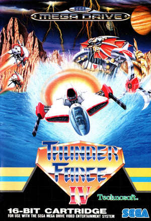 Thunder Force IV - Mega Drive - Super Retro