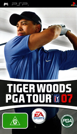 Tiger Woods PGA Tour 07 - PSP - Super Retro