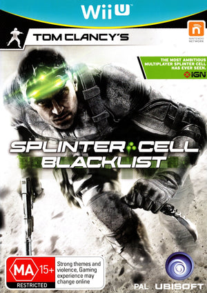 Tom Clancy's Splinter Cell: Blacklist - Wii U - Super Retro