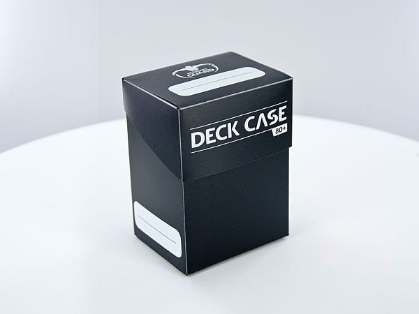 Ultimate Guard Deck Case 80+ Standard Size Deck Box (Black) - Super Retro