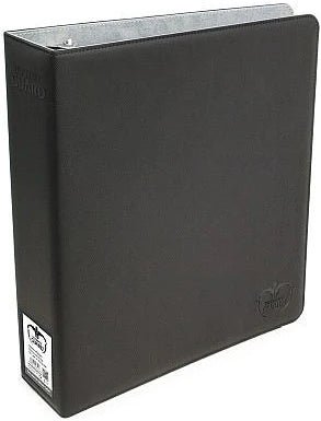Ultimate Guard Supreme Collector's Album 3-Ring XenoSkin Folder (Black) - Super Retro
