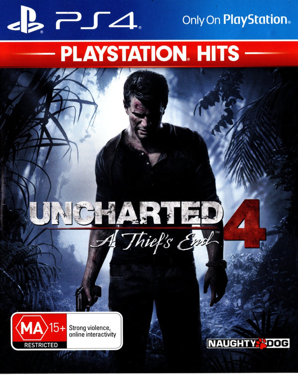 Uncharted 4: A Thief's End - PS4 - Super Retro