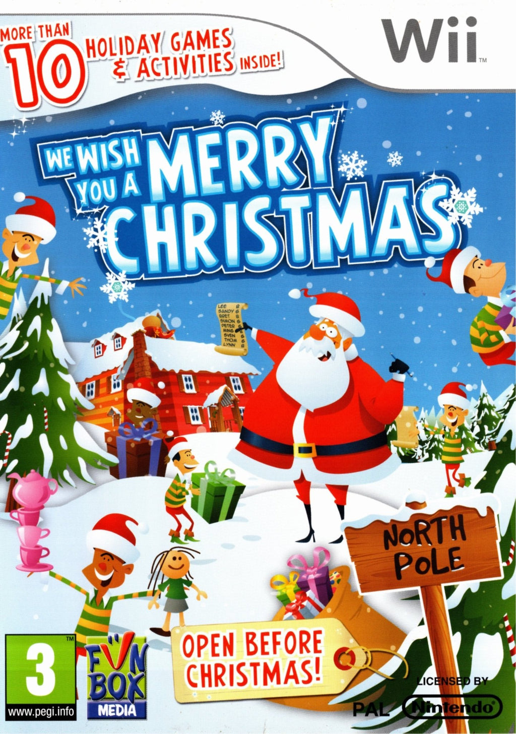 We Wish You a Merry Christmas - Super Retro - Wii