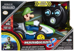 World of Nintendo Luigi Kart Mini RC Racer - Super Retro