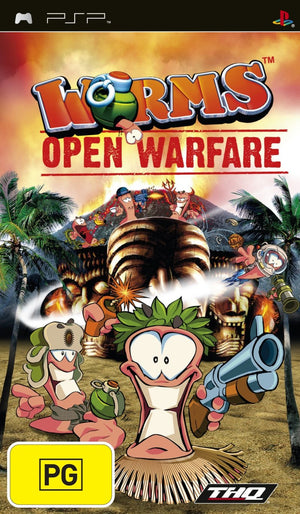 Worms: Open Warfare - PSP - Super Retro