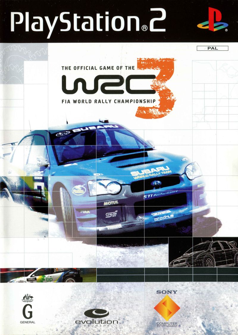 WRC 3: Official FIA World Rally Championship PS2