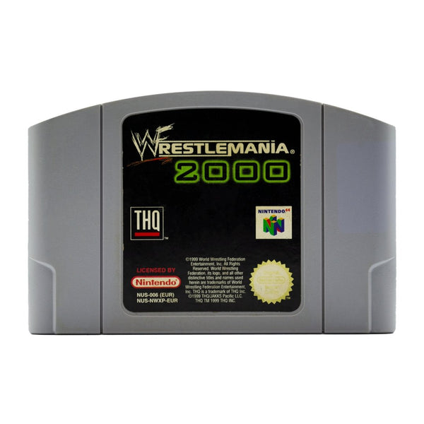 Wrestlemania 2000 - N64 - Super Retro