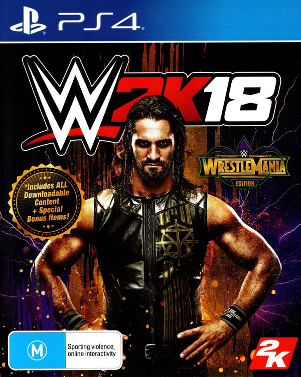 WWE 2K18 - PS4 - Super Retro