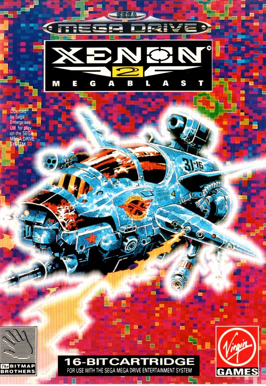 Xenon 2 Megablast - Sega Master System - Cartouche Seule - PAL - Français
