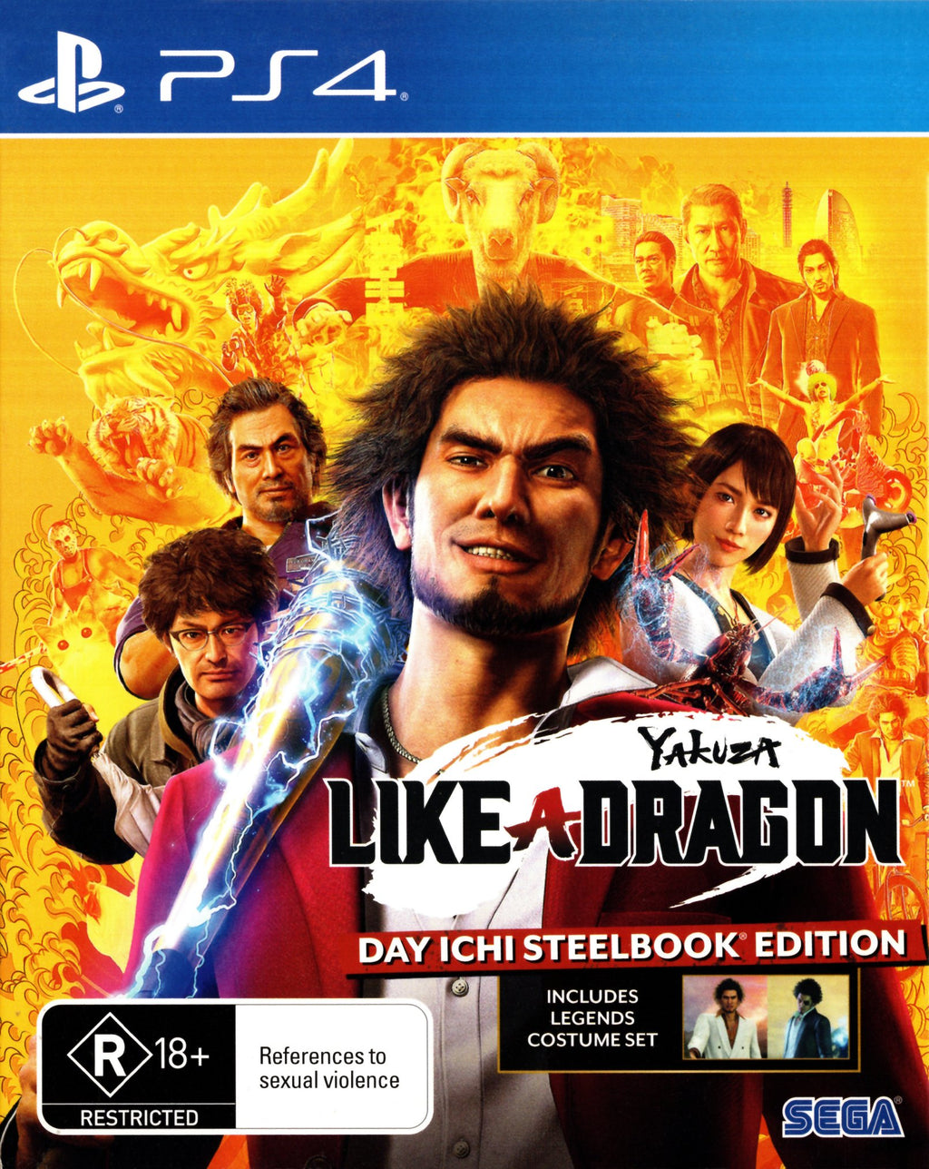 Yakuza: Like A Dragon - Édition Limitée Pix'n Love (PS4) - Neuf Sous Film