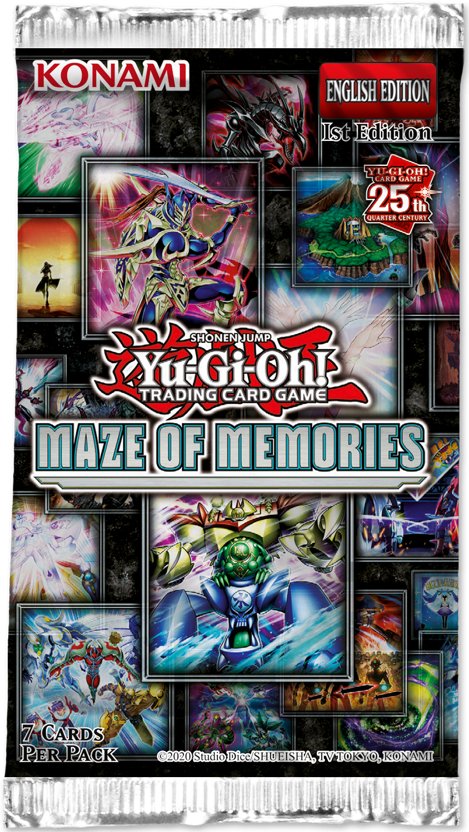 Yu-Gi-Oh! TCG Maze of Memories Booster Pack - Super Retro