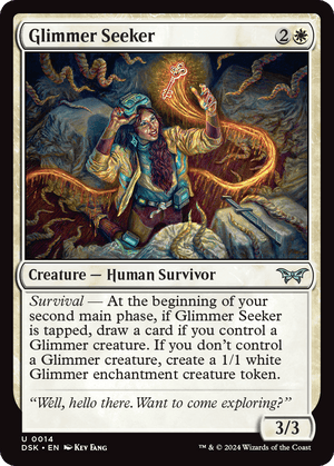 (0014) Glimmer Seeker - Duskmourn: House of Horror - Super Retro