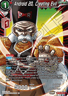 (004) Android 20, Creating Evil - Perfect Combination - Super Retro