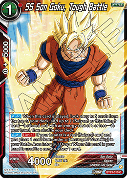 (010) SS Son Goku, Tough Battle - Perfect Combination - Super Retro