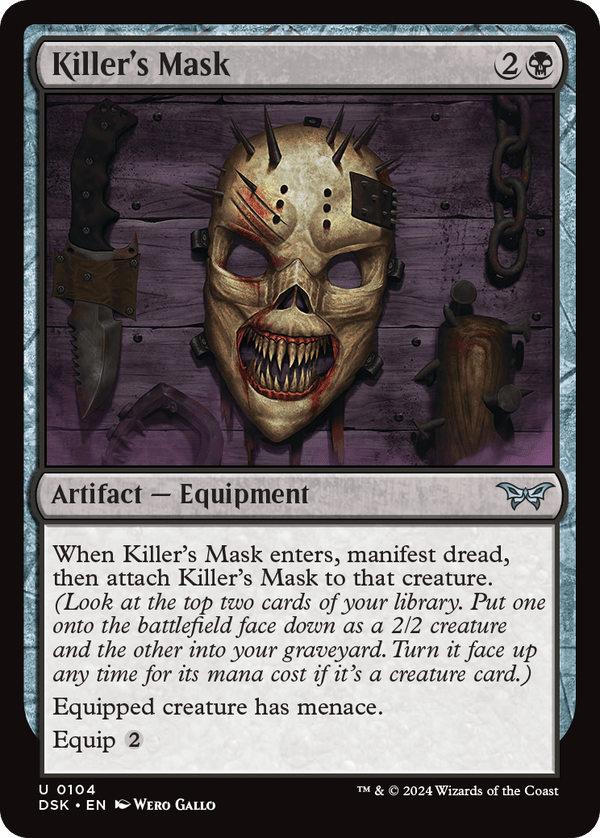 (0104) Killer's Mask - Duskmourn: House of Horror - Super Retro