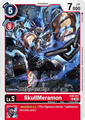 (013) SkullMeramon - EX8 - Super Retro